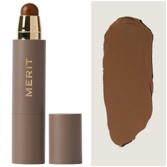 NEW! MERIT Cacao The Minimalist Perfecting Complexion Foundation/Concealer Stick - Picture 1 of 6